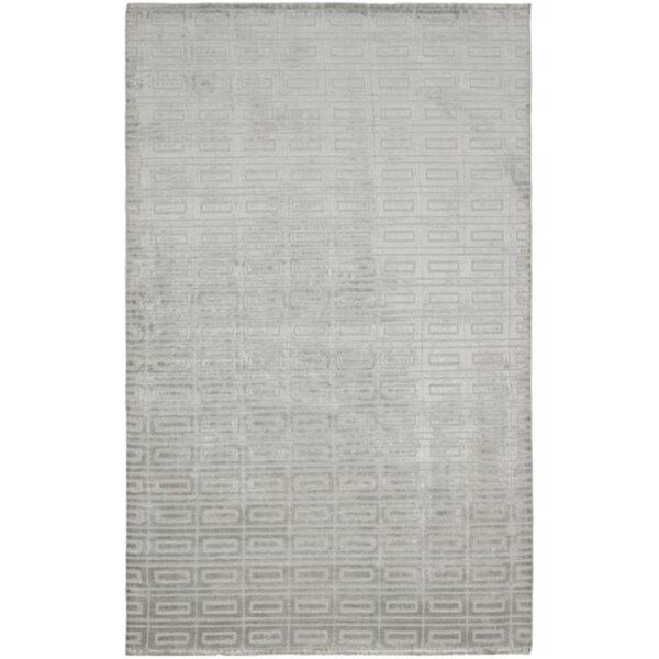 Safavieh Mirage Loom Knotted Rectangle Rug- Silver- 6 x 9 ft. MIR523B-6 - main